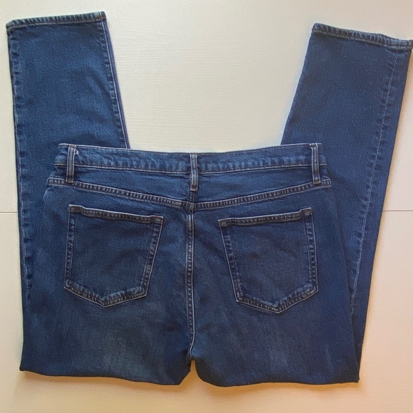 FRAME Women's Le Garcon Boyfriend Mid Rise Jeans Othello Wash Sz 32 - Picture 7 of 16